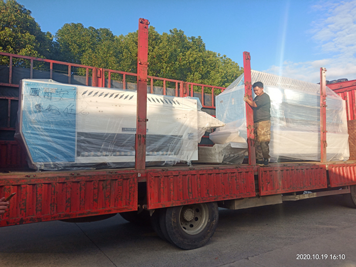 百強洗滌設備發往福建廈門和安徽滁州